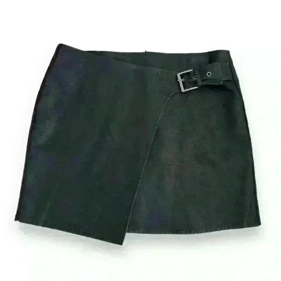 Jack By Bb Dakota Faux Leather Skirt Size 6 NWT​ - Picture 1 of 5